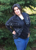 PDF-mønster/pattern: Cozy Embrace Cardigan adult size 34-54 (US 4-24)