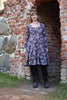 PDF-mønster/pattern: Raglan Dress With a Twist adult size 34-54 (US 4-24)