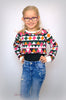 PDF-mønster/pattern: Indra Crop Top 92-164 (US 2T-14y)