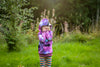 PDF-mønster/pattern: Raglan Hoodie With a Twist child size 80-164 (US 12m-14y)