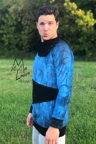 PDF-mønster/pattern: Zipper in my pocket Straight fit S-XXXXL