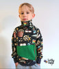 PDF-mønster/pattern: Zipper in my pocket 80-164 (US 12m-14y)