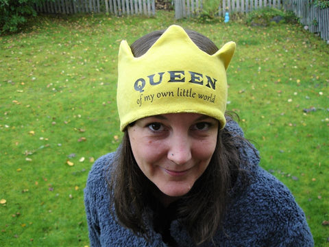 PDF-mønster/pattern: Crown headband