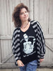 PDF-mønster/pattern: Cozy Embrace Cardigan adult size 34-54 (US 4-24)
