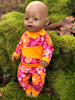 PDF-mønster/pattern: Doll Colour block bundle