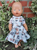 PDF-mønster/pattern: Doll dress bundle