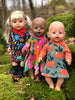 PDF-mønster/pattern: Doll dress bundle