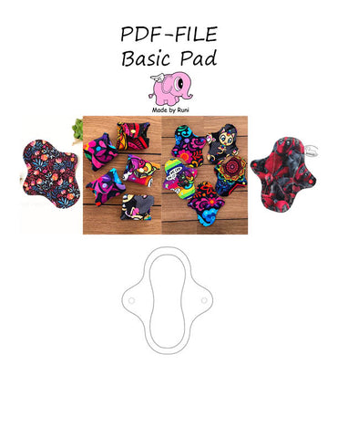 PDF-mønster/pattern: Basic Pad