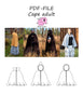 PDF-mønster/pattern: Cape adult