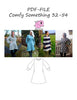 PDF-mønster/pattern: Comfy Something Adult 32-54 (US 2-24)