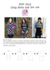 PDF-mønster/pattern: Cozy Dress adult size 34-54 (US 4-24)