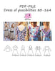 PDF-mønster/pattern: Dress of possibilities 80-164