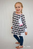 PDF-mønster/pattern: Snuggly Tunic 80-164 (US 12m-14y)