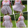 PDF-mønster/pattern: Corner dress Adult 34-58 (US 4-28)