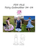PDF-mønster/pattern: Fairy Godmother 34-54 (US 4-24)
