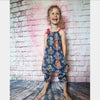 PDF-mønster/pattern: Summer Romper/Dress child size 62-164 (US 2m-14y)