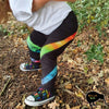 PDF-mønster/pattern: Swirl around leggings 80-164 (US 12m-14y)