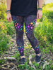 PDF-mønster/pattern: Swirl around leggings adult size 32-54 (US 2-24)
