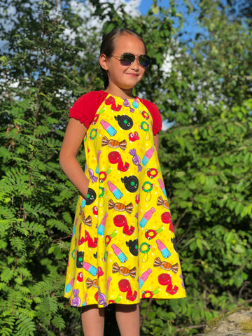 PDF-mønster/pattern: Every day Singoalla child size 50-134 (US newborn-9y)