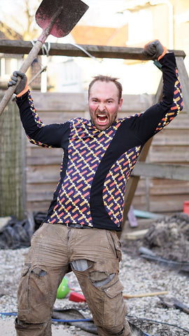 PDF-mønster/pattern: Colour block extravaganza adult Straight fit S-XXXXL