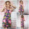 PDF-mønster/pattern: Summer Romper/Dress child size 62-164 (US 2m-14y)