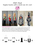 PDF-mønster/pattern: Raglan Hoodie With a Twist child size 80-164 (US 12m-14y)