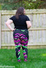 PDF-mønster/pattern: Swirl around leggings adult size 32-54 (US 2-24)
