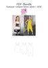 PDF-pakke/bundle: Summer romper dress child + adult