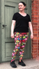 PDF-mønster/pattern: Swirl around leggings adult size 32-54 (US 2-24)