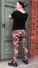 PDF-mønster/pattern: Swirl around leggings adult size 32-54 (US 2-24)