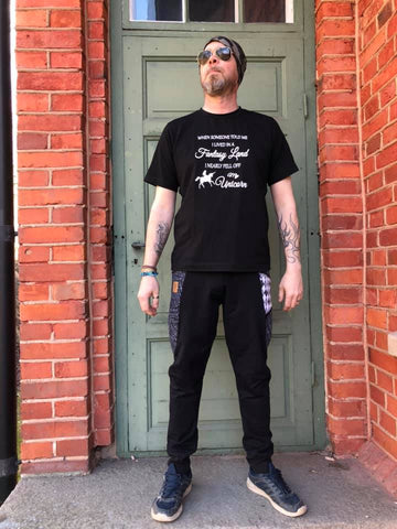 PDF-mønster/pattern: Zippety Split straight fit XS-XXXXL