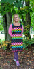 PDF-mønster/pattern: Add on adult dresses & fitted T-shirt