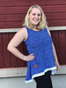 PDF-mønster/pattern: Tank Top Tunic With a Twist adult size 34-58 (US 4-28)