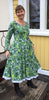 PDF-mønster/pattern: Hel/halvcirkelklänning & peplum (twirl dress) adult size 34-54 (US 4-24)