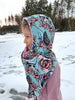 PDF-mønster/pattern: Cozy Cowl Wrap 3 years - adult