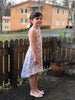 PDF-mønster/pattern: Fit and flare dress child 104-164