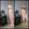 PDF-mønster/pattern: Summer Romper/Dress child size 62-164 (US 2m-14y)