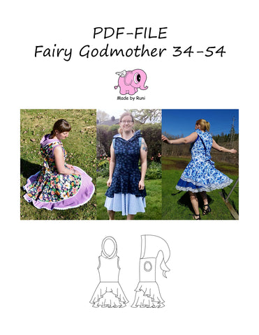 PDF-pakke/bundle: Fairy Godmother + Fairy Princess