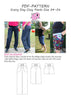 PDF-mønster/pattern: Every Day Cozy Pants adult fitted size 34-58 (US 4-28)