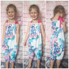 PDF-mønster/pattern: Summer Romper/Dress child size 62-164 (US 2m-14y)