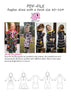 PDF-pakke/bundle: Raglan dress child + adult