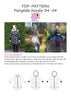 PDF-mønster/pattern: Fairytale Hoodie adult size 34-54 (US 4-24)
